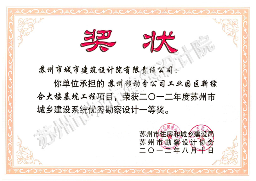 2012年榮譽
